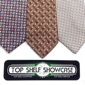 Variety Lot Men's Ties Multi-Color Nigel's Wembley